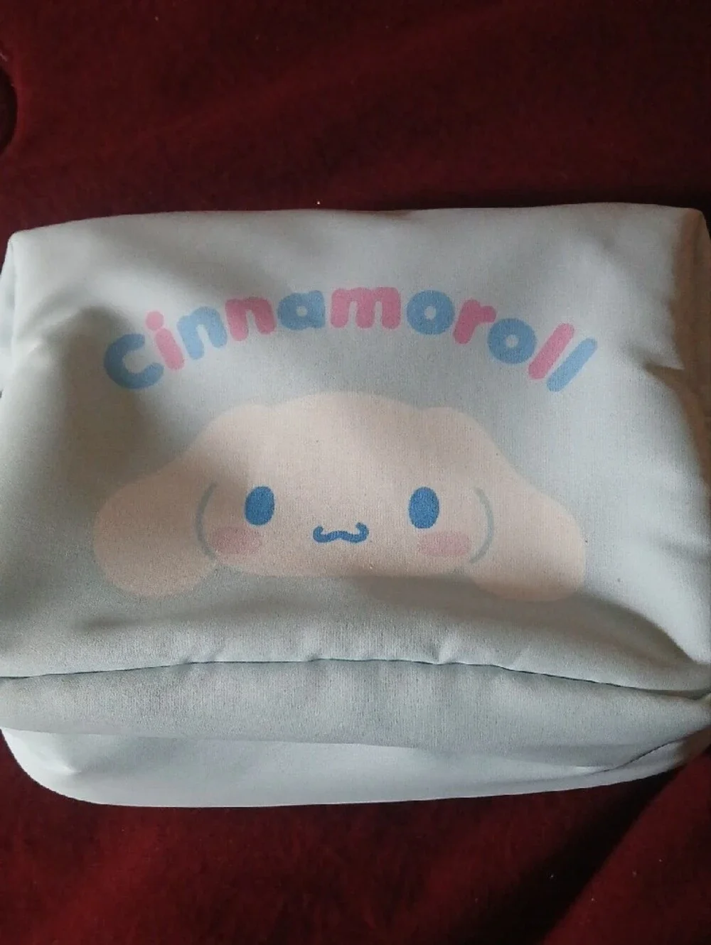 Sanrio Hello Kitty Cinnamoroll Pastel Blue Accessory Pouch